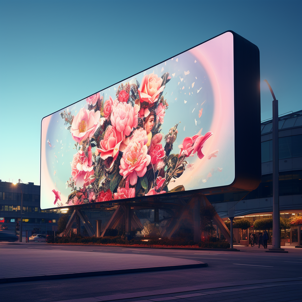 Outdoor LED screen